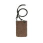 Preview: SEABREEZE MOBILE RAFFIA-COFFEE Smartphone Tasche